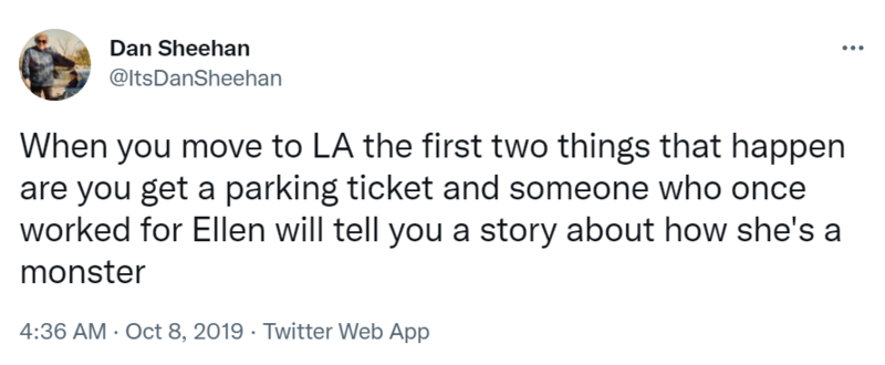 Dan Sheehan expuso a Ellen en 2019 | Twitter/@ItsDanSheehan