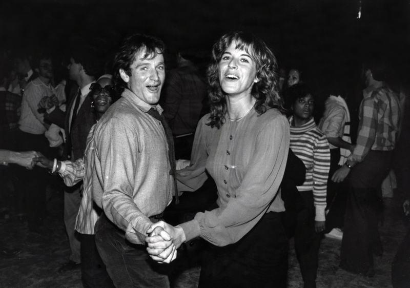 Robin Williams disfrutó de una noche de fiesta con su mujer | Getty Images Photo by Robin Platzer/IMAGES