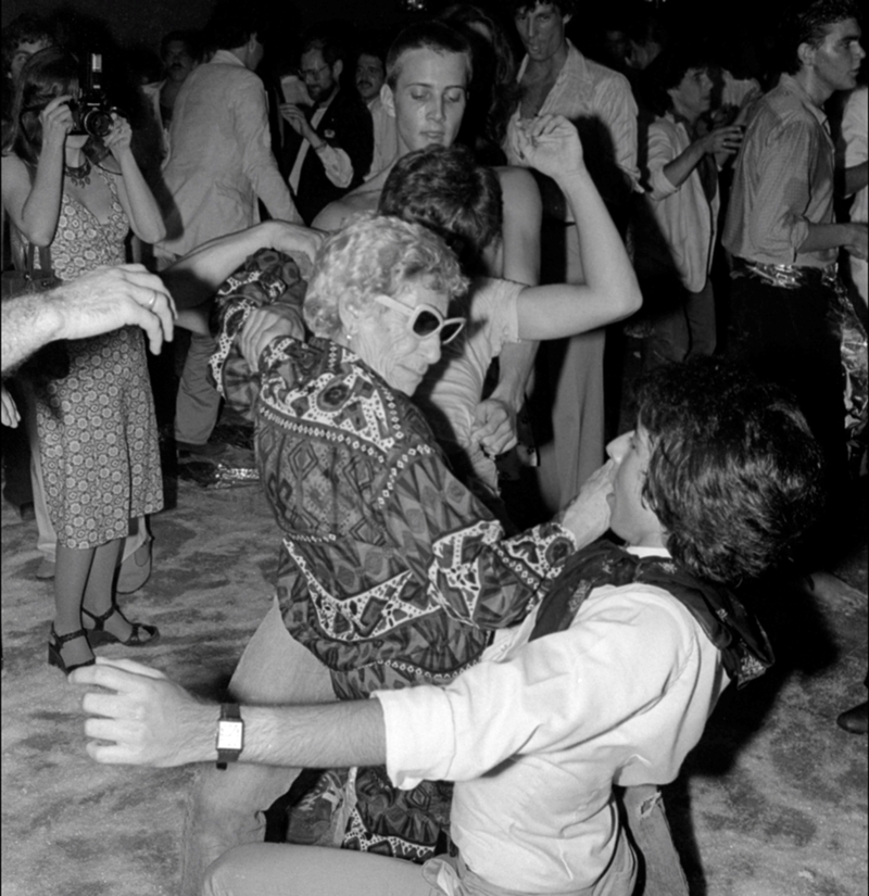 A Disco Sally le encantaba mostrar sus movimientos | Getty Images Photo by Allan Tannenbaum