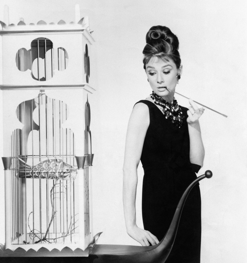On Set: Audrey Hepburn - ‘Breakfast at Tiffany’s’, 1961 | Alamy Stock Photo 