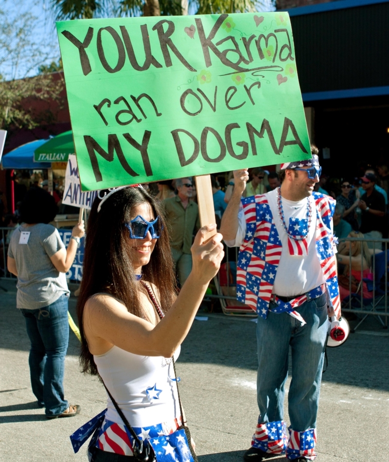 Karma's a... | Alamy Stock Photo