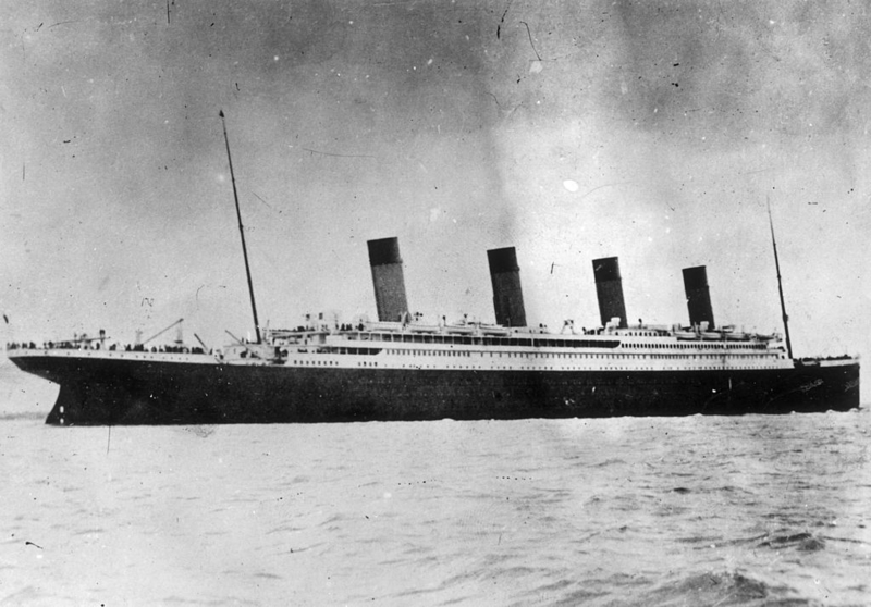 The Titanic Had Four Stacks | Getty Images Photo by Hulton Archive