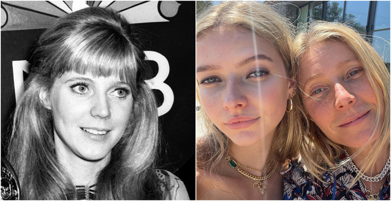 Apple Martin: Granddaughter of Blythe Danner | Getty Images Photo by Ron Galella, Ltd. & Instagram/@gwynethpaltrow