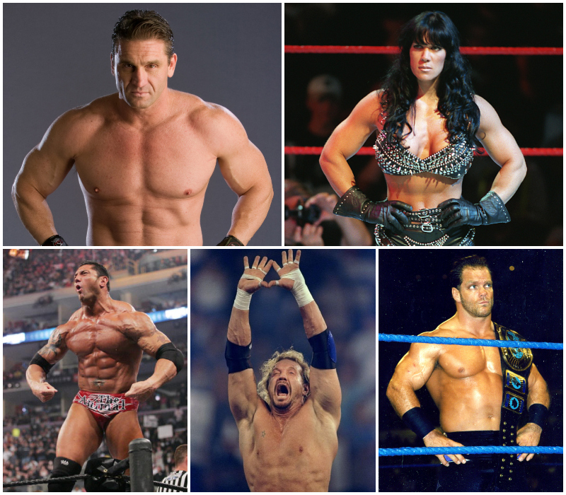 What Your Favorite WWE Stars from the Past Are Up to Now: Part 3 | Getty Images Photo by Josh Hedges/Zuffa LLC & MARLIN LEVISON/Star Tribune & J. Shearer/WireImage & Elsa Hasch/Allsport & George Napolitano/FilmMagic