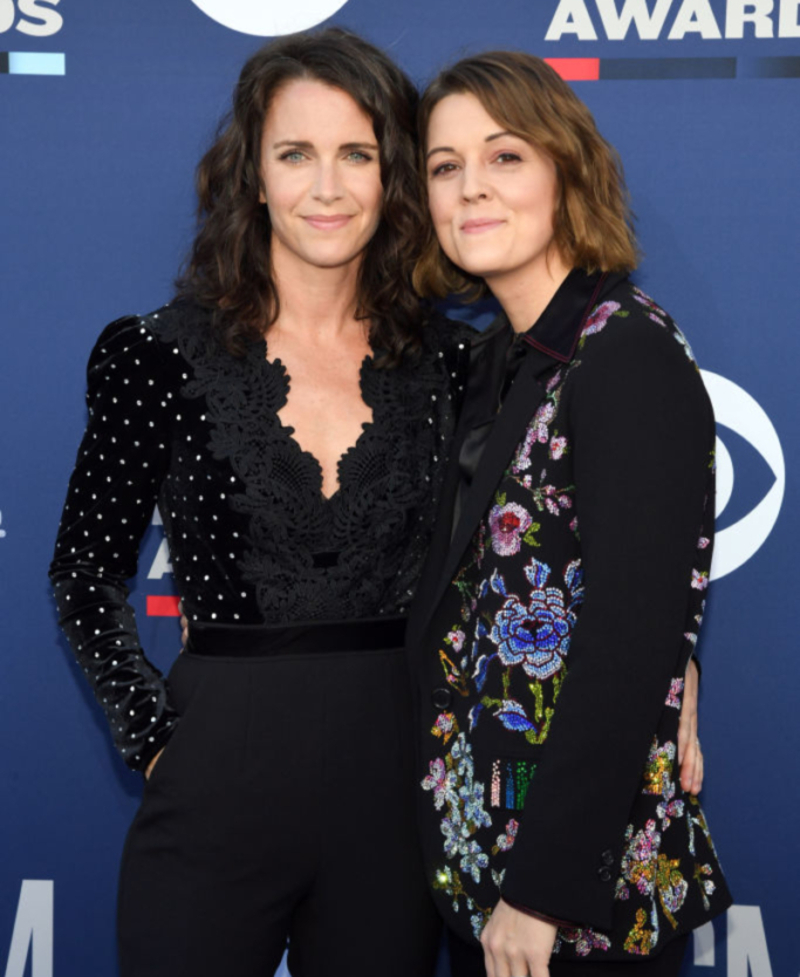 Brandi Carlile and Catherine Shepherd | Getty Images Photo by Ethan Miller
