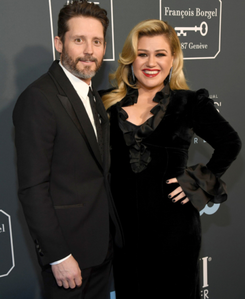 Kelly Clarkson and Brandon Blackstock | Getty Images Photo by Kevin Mazur