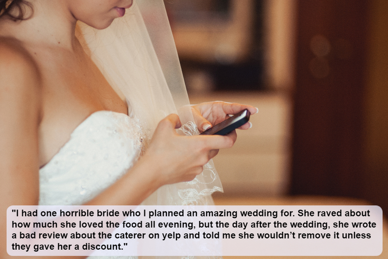 Die Braut, die bei Yelp gemeckert hat | Shutterstock