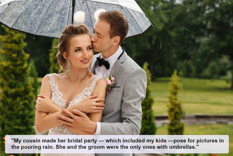 Wie Regen am Tag deiner Hochzeit | Shutterstock
