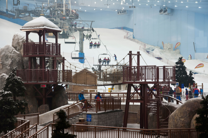 Largest Indoor Ski Park | Alamy Stock Photo