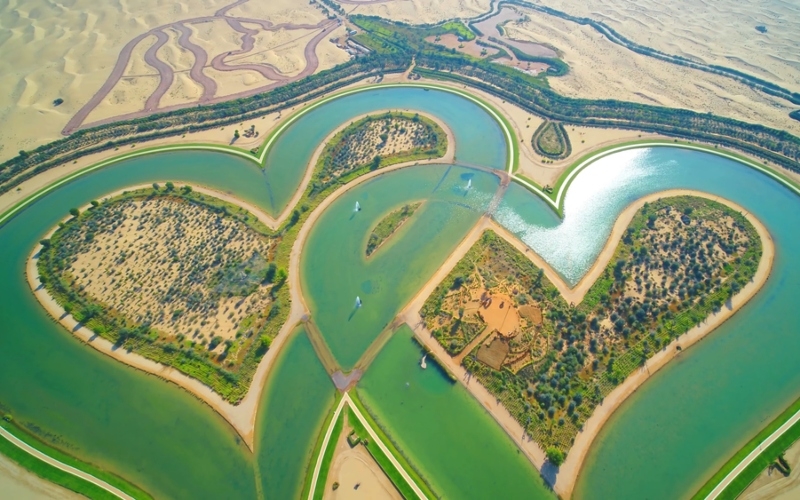 The Heart-Shaped Lake  | Shutterstock