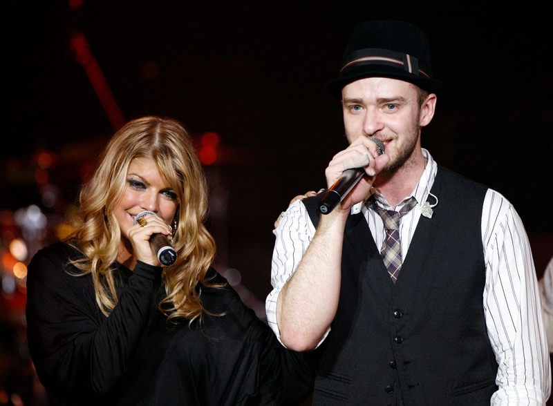 Justin Timberlake y Fergie | Alamy Stock Photo