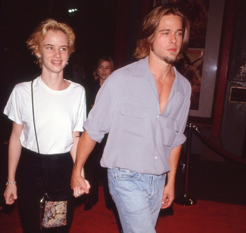 Juliette Lewis y Brad Pitt | Alamy Stock Photo