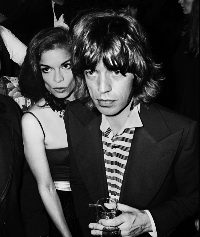 Mick Jagger y su esposa Bianca llegan al copa | Getty Images Photo by Allan Tannenbaum