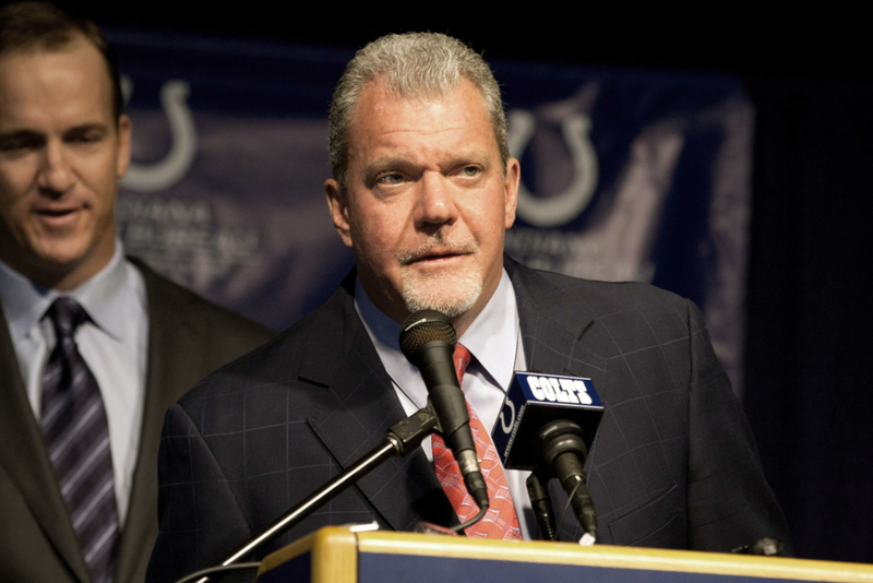 Jim Irsay | Getty Images Photo by Joey Foley