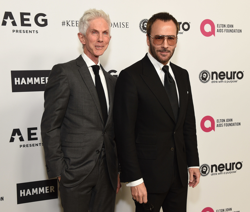 Tom Ford and Richard Buckley – Together Since 1986 | Getty Images Photo by Michael Kovac