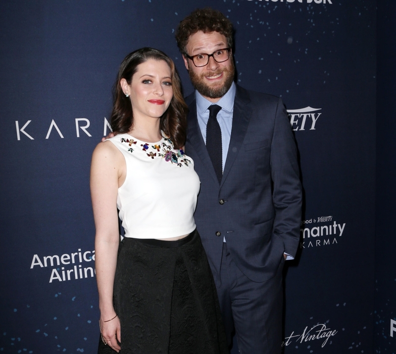 Seth Rogen and Lauren Miller – Together Since 2004 | Alamy Stock Photo by WENN Rights Ltd 