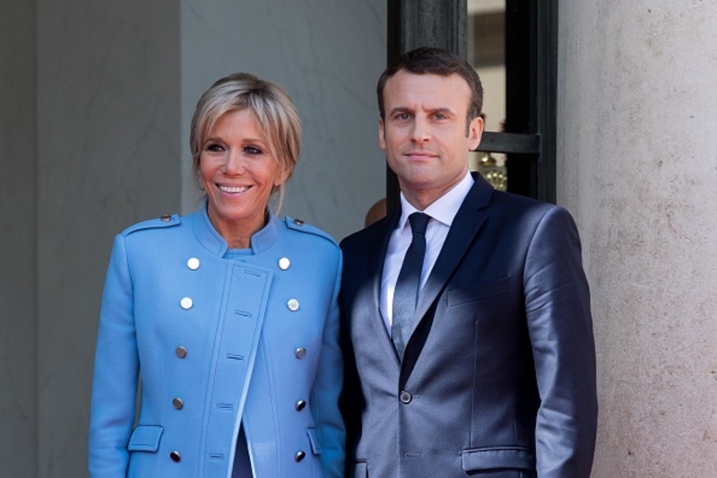Emmanuel Macron and Brigitte Trogneux – Together Since 2007 | Getty Images Photo by Christophe Morin/IP3