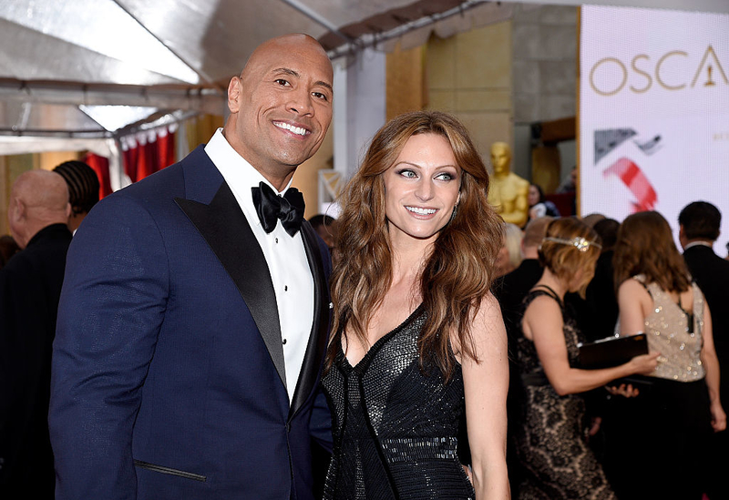 Dwayne “The Rock” Johnson & Lauren Hashian | Getty Images Photo by Kevork Djansezian