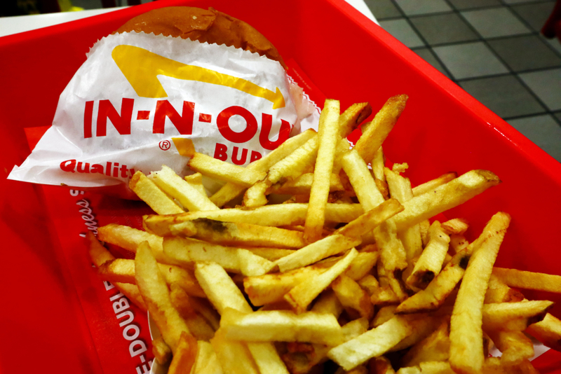 In-N-Out: French fries | Alamy Stock Photo Photo by Walter Cicchetti