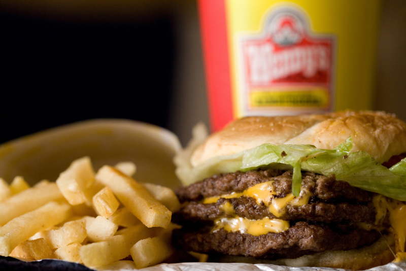 Wendy's: 3/4 Pound Triple | Getty Images Photo by Matthew Staver/Bloomberg