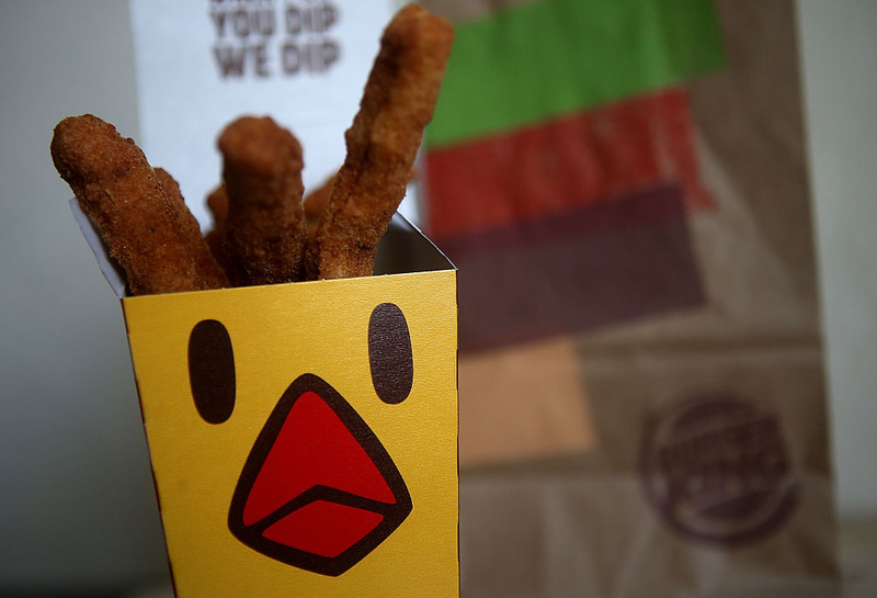 Burger King Chicken Fries | Getty Images Photo Illustration by Justin Sullivan