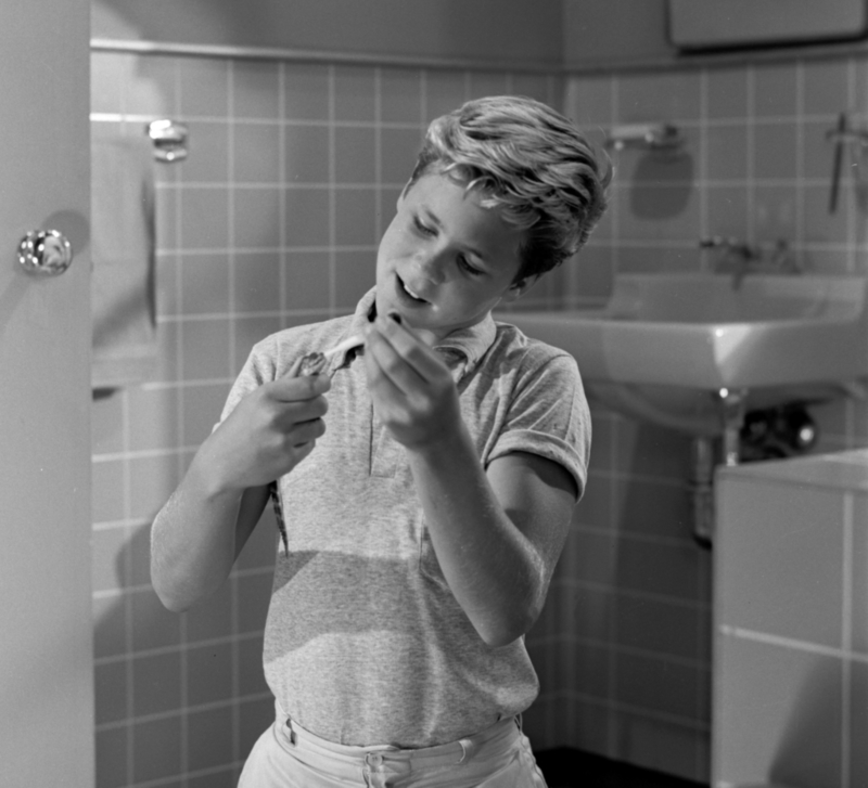 Mostrar el inodoro era tabú en la televisión en 1957 | Getty Images Photo by CBS