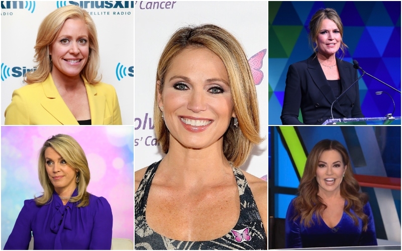 The Highest Paid Female News Anchors on TV | Getty Images Photo by Robin Marchant & Nathan Congleton/NBCU Photo Bank & Ben Gabbe & Arturo Holmes
