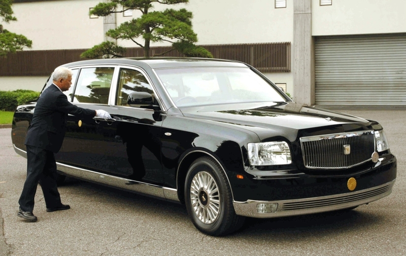 Royal Toyota Century Limo | Getty Images Photo by STR/AFP 