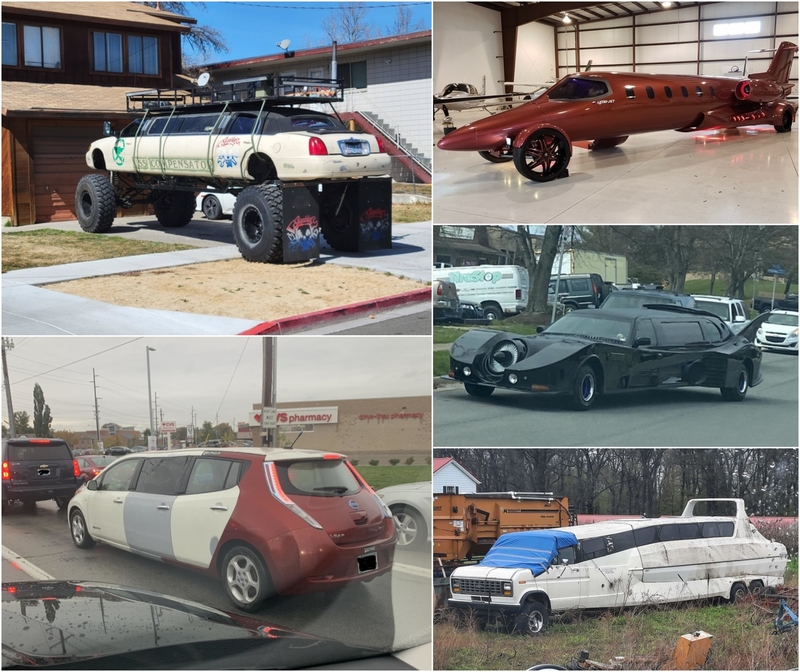 The World’s Most Unexpected Cars Turned Limos | Reddit.com/clamper1827 & emtand01 & fast47rod & ubreakitifixit & Instagram/@limojett