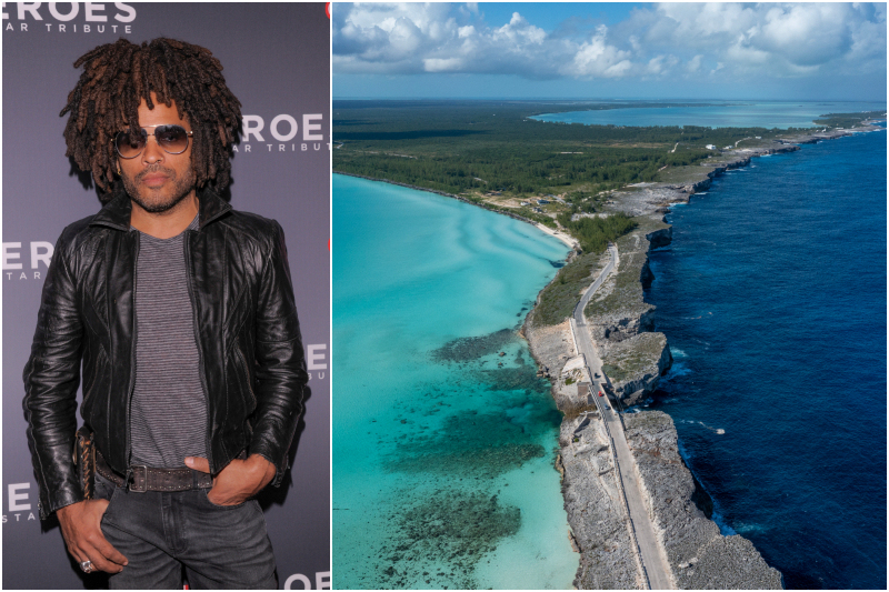 Lenny Kravitz – Eleuthera, Bahamas | Shutterstock & Getty Images Photo by Per Breiehagen