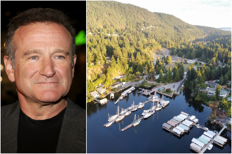 Robin Williams – Pender Harbor, British Columbia | Shutterstock