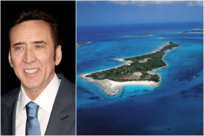 Nicolas Cage - Leaf Cay, Bahamas | Getty Images Photo by Kevin Winter & Alamy Stock Photo by Varhad Vladi/dpa picture alliance archive