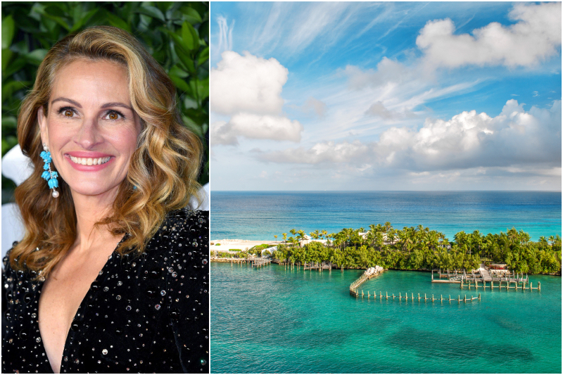 Julia Roberts – The Bahamas | Getty Images Photo by Karwai Tang/WireImage & Shutterstock