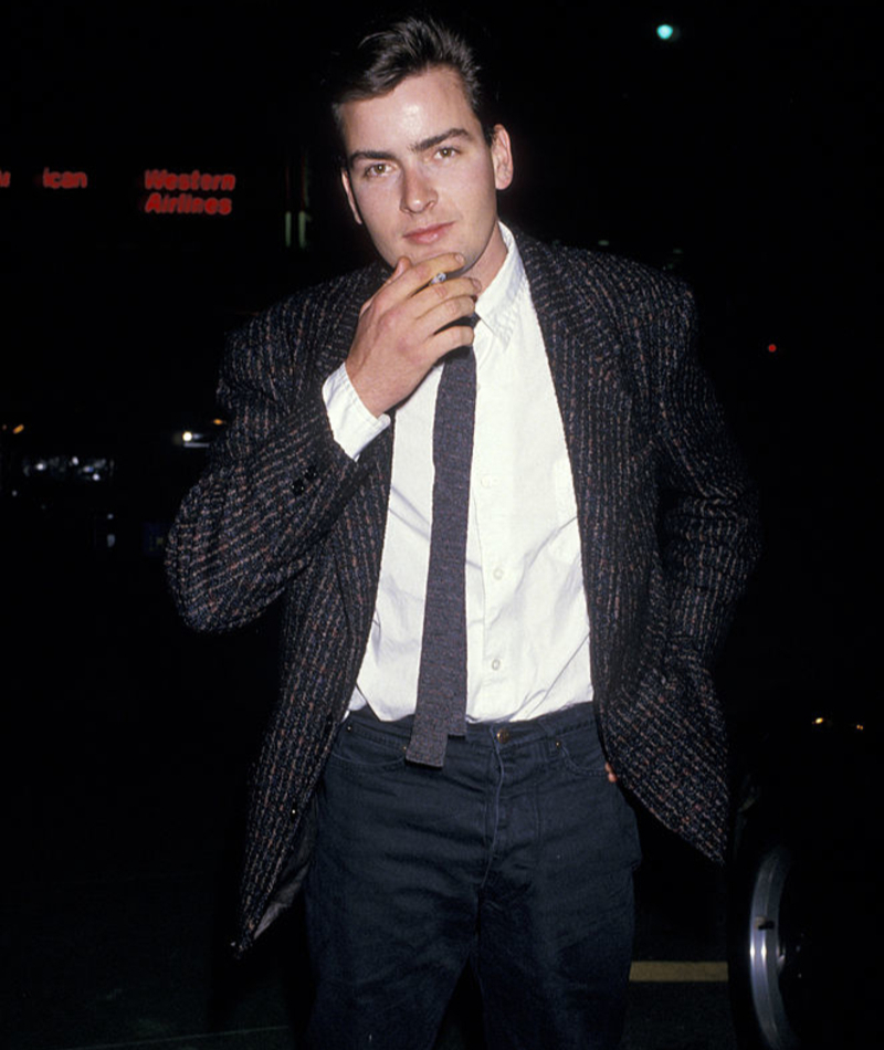 Charlie Sheen Wanted a Part in the Movie | Getty Images Photo by Ron Galella, Ltd.