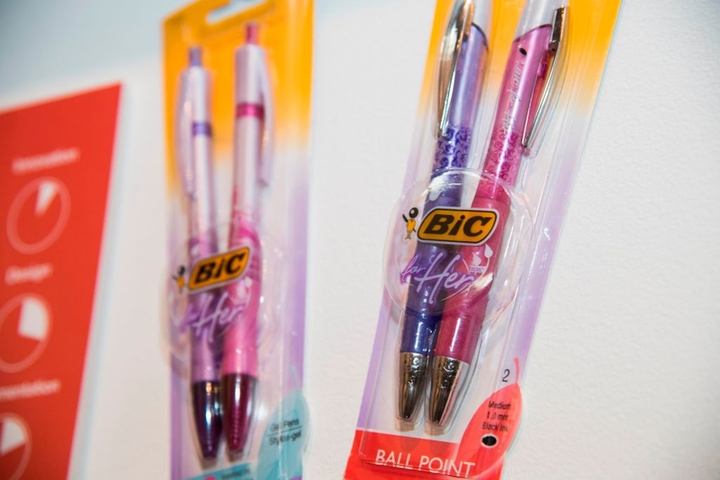 Bic for Her | Getty Images Photo by ROBYN BECK/AFP 
