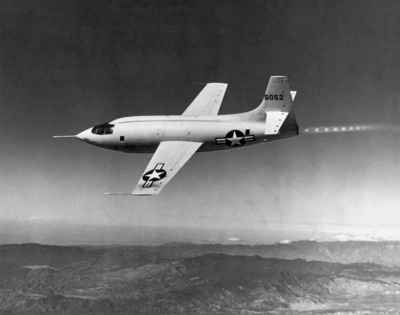 The Bell X-1 | Alamy Stock Photo by Underwood Archives, Inc