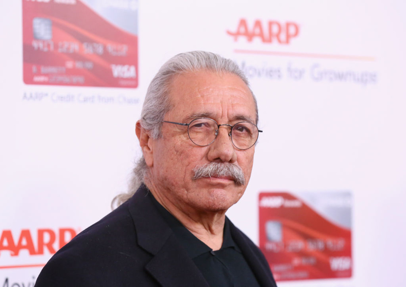Edward James Olmos– After the show | Getty Images Photo by Gabriel Olsen/AARP