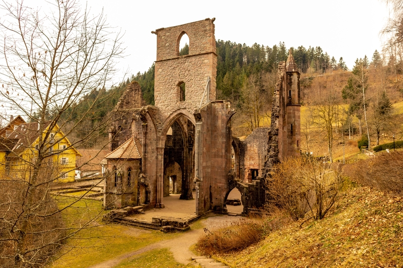 All Saint’s Abbey in the Black Forest in Germany | Alamy Stock Photo by WireStock,Inc.