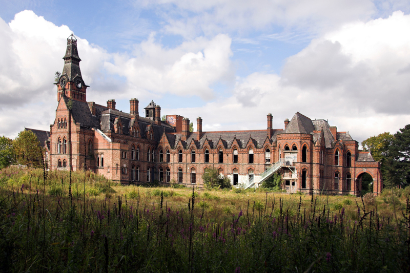 An old Victorian Gothic Building Which Was Also A Hospital | Alamy Stock Photo by Joanne Moyes 